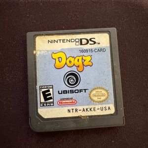 Dogz Nintendo DS Game Cartridge Ubisoft NTR-AKKE-USA Pet Simulation